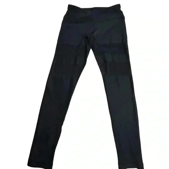 90 Degree by Reflex Women's Moto Leggings Black Ankle Size M Activewear - Picture 8 of 8